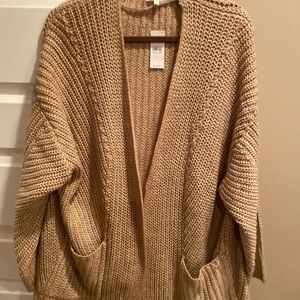 Lou & Grey NWT chunky cardigan, super soft